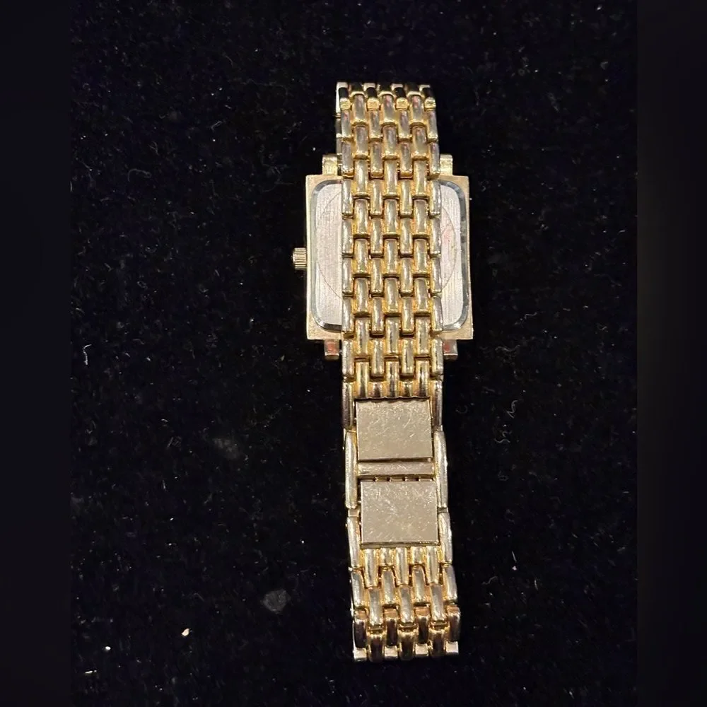 Lane Bryant Gold Leopard Print Women's Watch